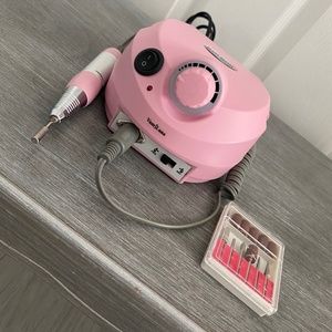 Pink Electric American Nail Drill